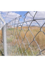 1,5x20 Metre 6x6 cm Helezonlu Tel Örgü Galvanizli Tel Örgü 2 mm Kalınlık